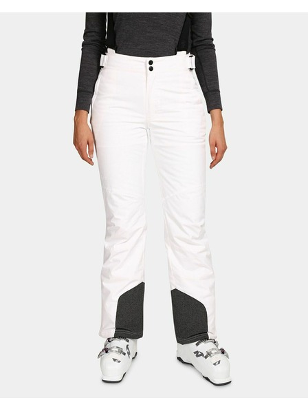 Kilpi Dámské lyžařské kalhoty Kilpi ELARE-W Bílá
