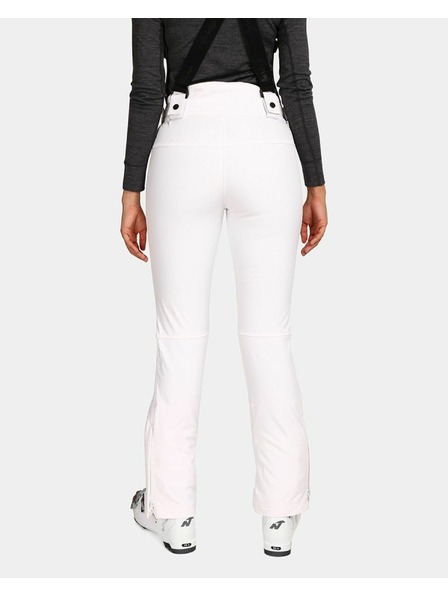 Kilpi Dámské softshellové lyžařské kalhoty Kilpi DIONE-W Bílá