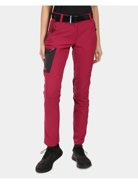 Kilpi Dámské outdoorové kalhoty Kilpi BELVELA-W Tmavě červená