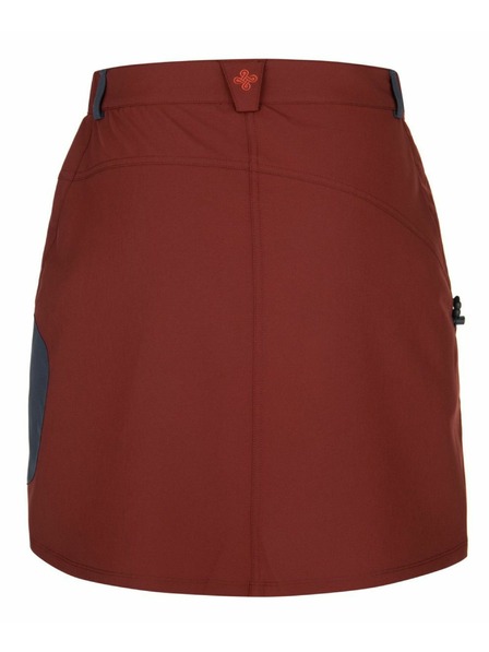 Kilpi Dámská outdoorová sukně Kilpi ANA-W Tmavě červená