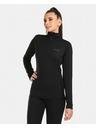 Kilpi Dámské funkční triko s dlouhým rukávem Kilpi WILLIE-W Černá