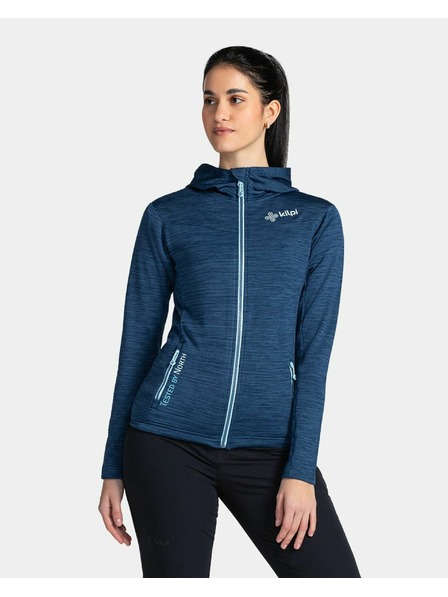 Kilpi Dámská sportovní mikina s kapucí Kilpi SEVELEN-W Tmavě modrá