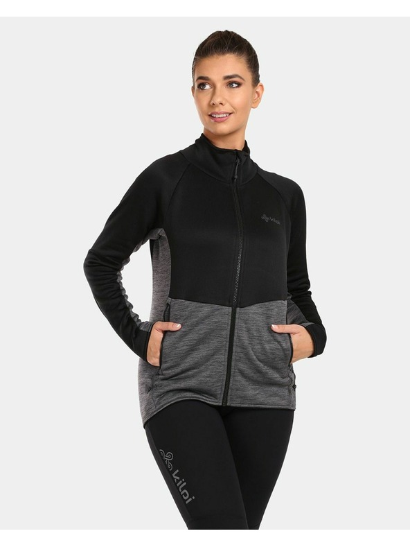 Kilpi Dámská funkční mikina Kilpi TOMMS-W Černá