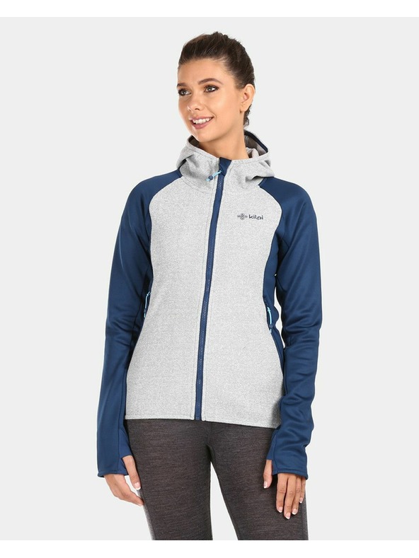 Kilpi Dámská fleecová mikina Kilpi VERSAM-W Tmavě modrá
