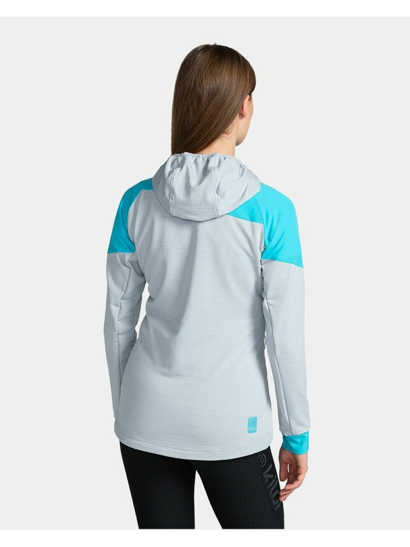 Kilpi Dámská technická mikina Kilpi MEMPHIS-W Světle šedá