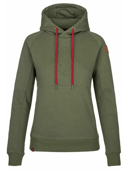 Kilpi Dámská mikina Kilpi SOHEY-W Khaki