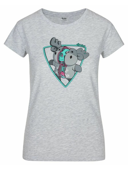 Kilpi Dámské bavlněné tričko Kilpi ALBION-W Bílá