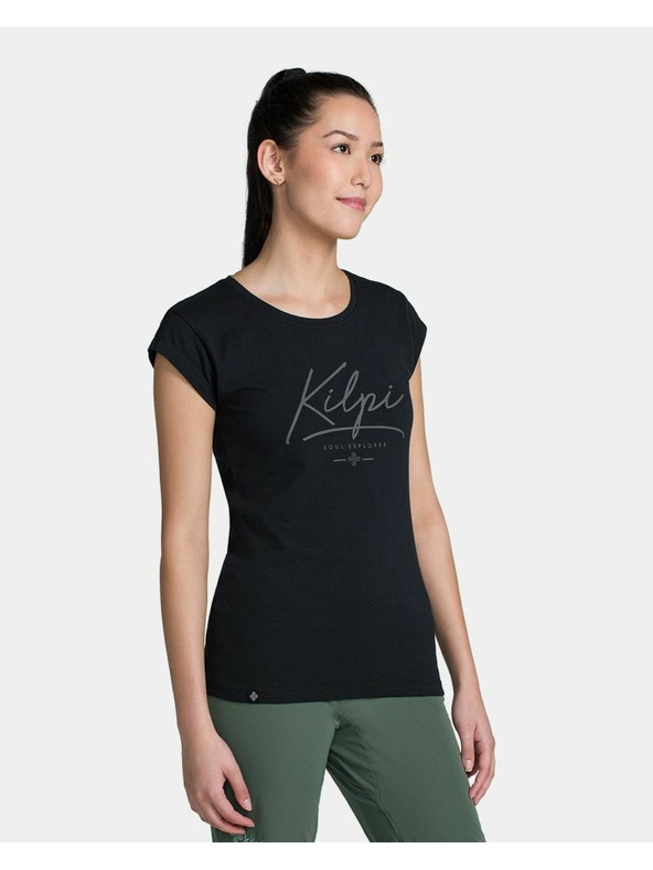 Kilpi Dámské bavlněné triko Kilpi LOS-W Černá