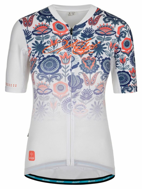 Kilpi Dámský cyklistický dres Kilpi ORETI-W Bílá