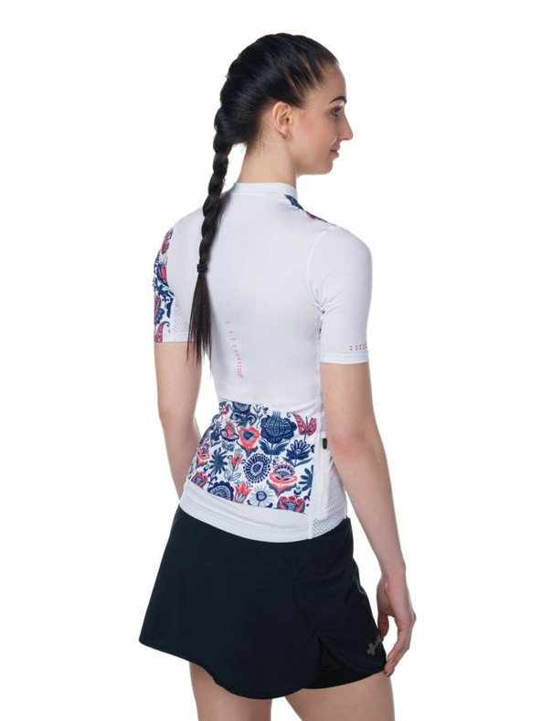Kilpi Dámský cyklistický dres Kilpi ORETI-W Bílá