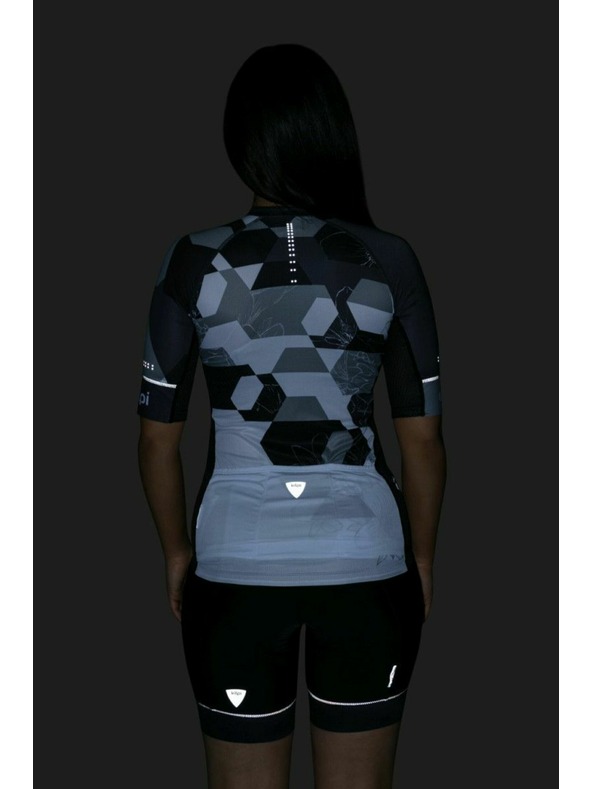 Kilpi Dámský cyklistický dres Kilpi ADAMELLO-W Černá