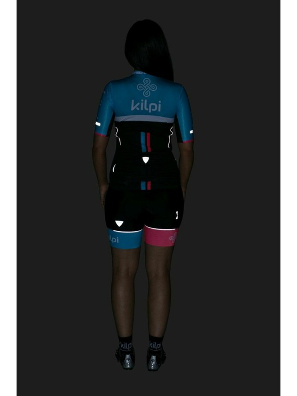 Kilpi Dámský týmový cyklistický dres Kilpi CORRIDOR-W Světle modrá