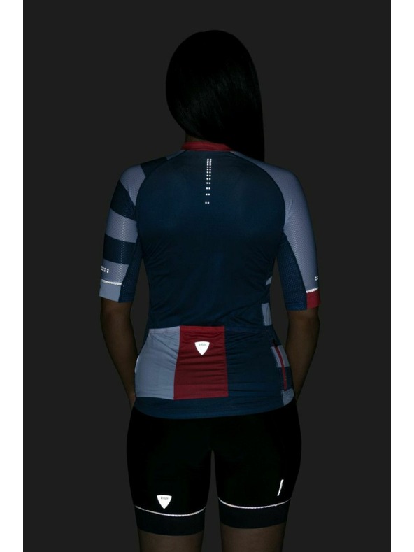 Kilpi Dámský cyklistický dres Kilpi WILD-W Modrá