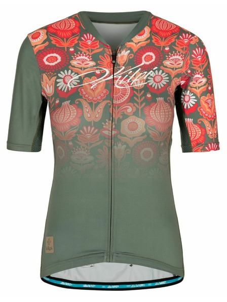 Kilpi Dámský cyklistický dres Kilpi ORETI-W Khaki