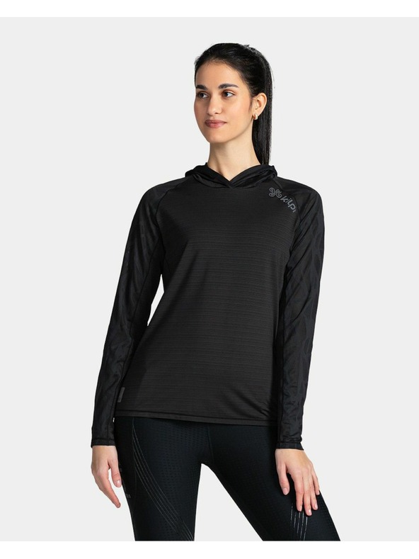 Kilpi Dámská fitnesová mikina Kilpi AILEEN-W Černá