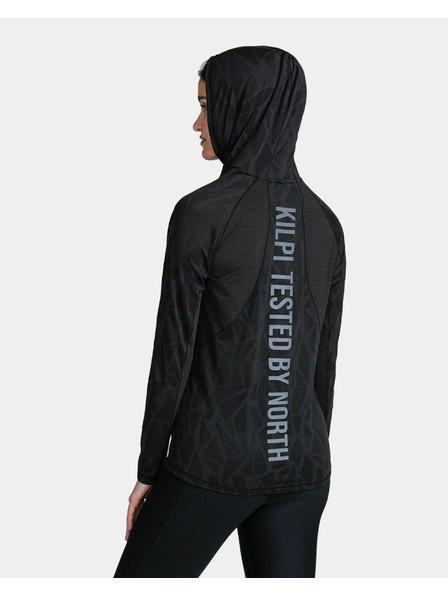 Kilpi Dámská fitnesová mikina Kilpi AILEEN-W Černá