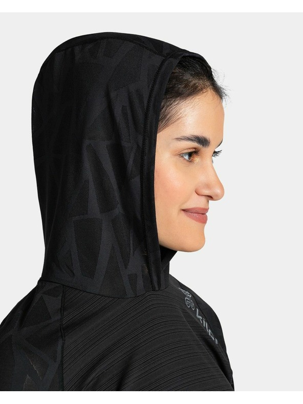 Kilpi Dámská fitnesová mikina Kilpi AILEEN-W Černá