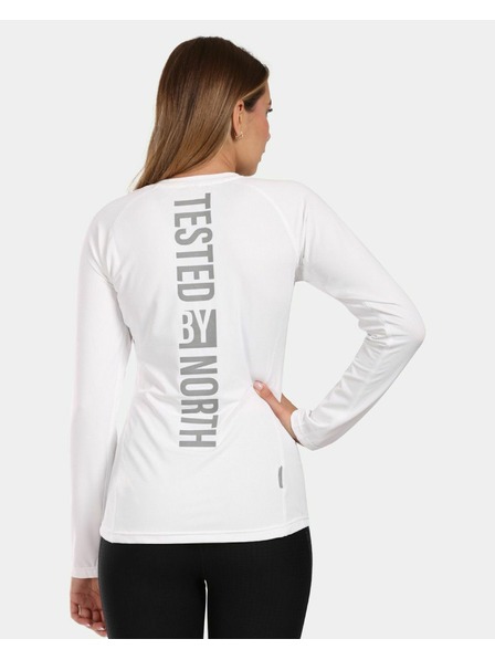 Kilpi Dámské funkční triko s dlouhým rukávem Kilpi SPOLETO-W Bílá