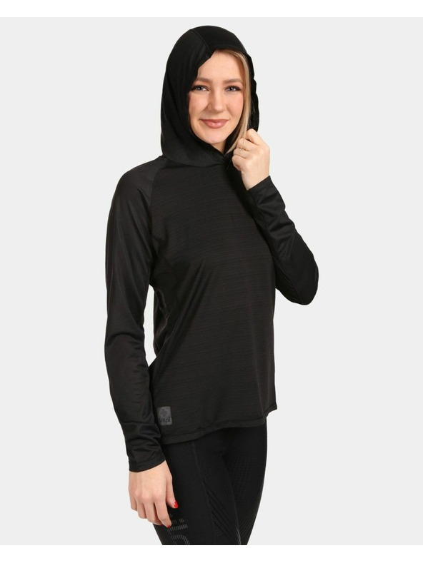 Kilpi Dámská běžecká mikina Kilpi AILEEN-W Černá