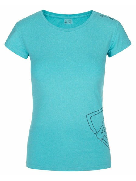 Kilpi Dámské technické triko Kilpi LISMAIN-W Tyrkysová