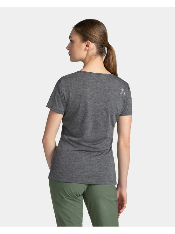 Kilpi Dámské funkční tričko Kilpi GAROVE-W Tmavě šedá