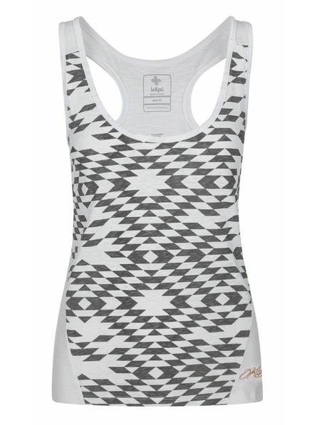 Kilpi Dámské bavlněné tílko Kilpi NICA-W Bílá