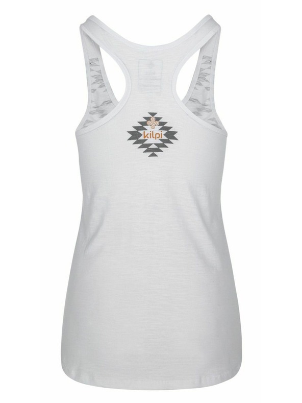 Kilpi Dámské bavlněné tílko Kilpi NICA-W Bílá