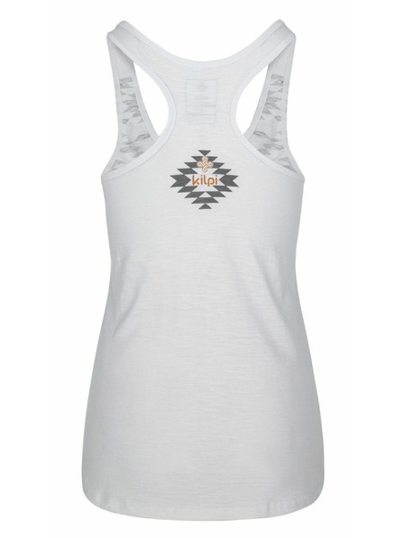 Kilpi Dámské bavlněné tílko Kilpi NICA-W Bílá