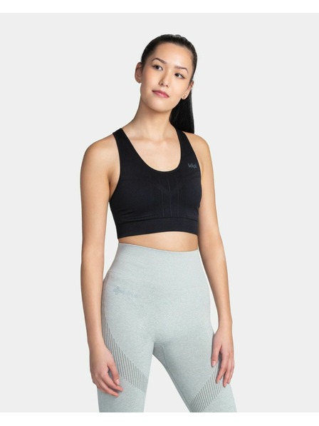 Kilpi Dámská sportovní bezešvá podprsenka Kilpi WINIE-W Černá