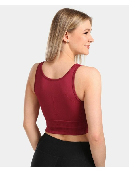 Kilpi Dámský sportovní top Kilpi LIARA-W Tmavě červená
