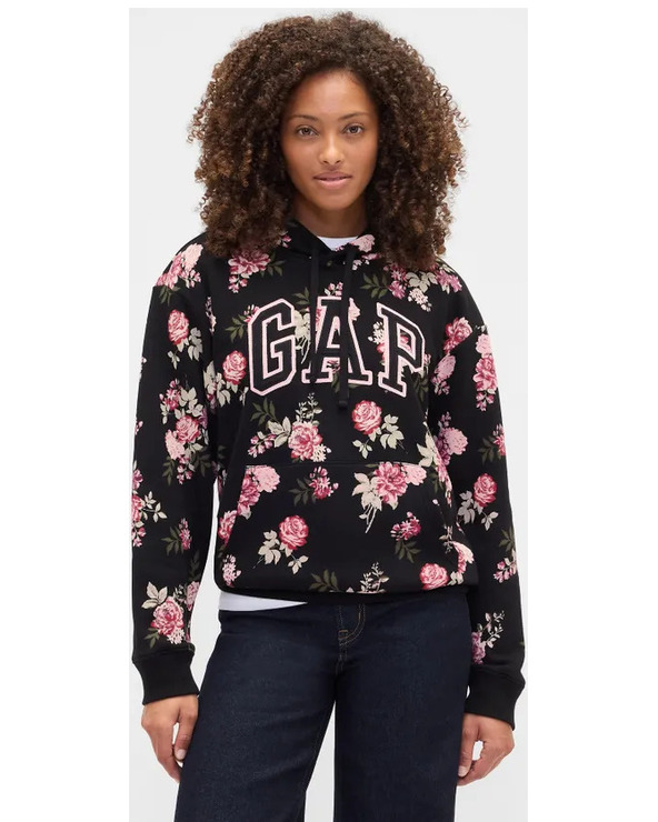 GAP Mikina s logem a fleece GAP