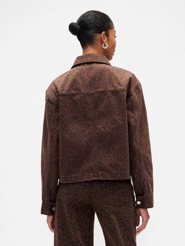 GAP Džínová crop bunda GAP