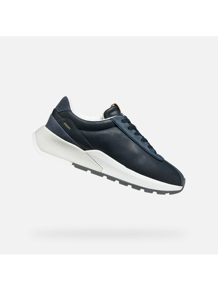 Geox Tmavě modré pánské tenisky Geox Metropoli