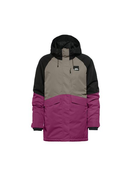 Horsefeathers Bunda Ember - black/orchid