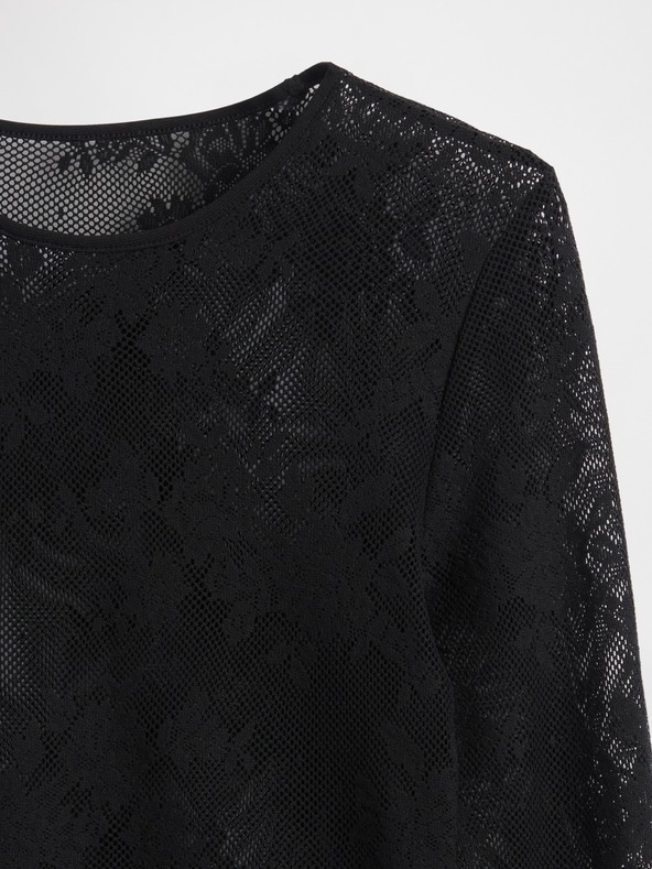 GAP Krajkový průsvitný top GAP