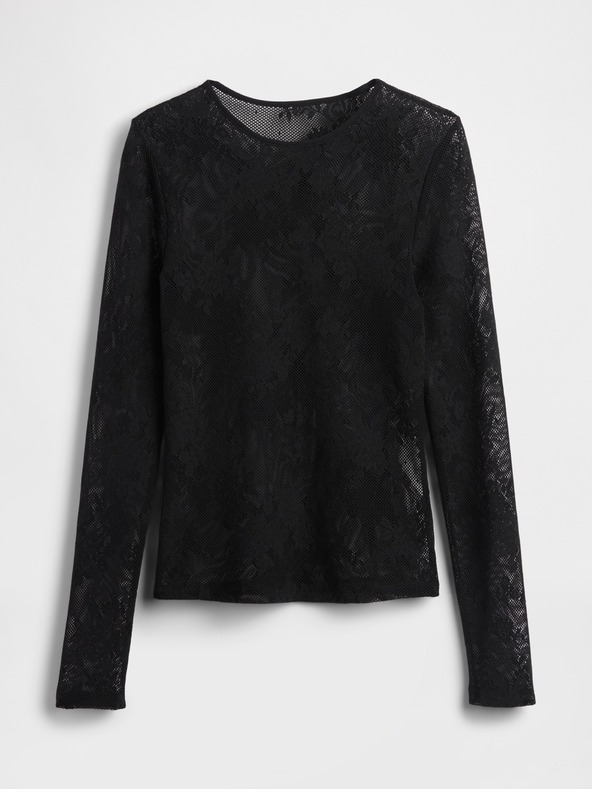 GAP Krajkový průsvitný top GAP