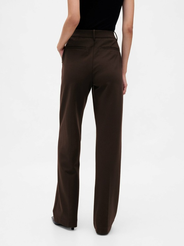 GAP Kalhoty Ponte Wide-Leg GAP