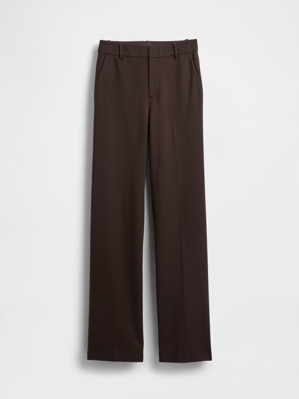 GAP Kalhoty Ponte Wide-Leg GAP