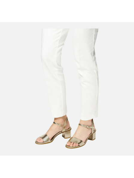 Geox Zlaté dámské sandály Geox Aurely 50