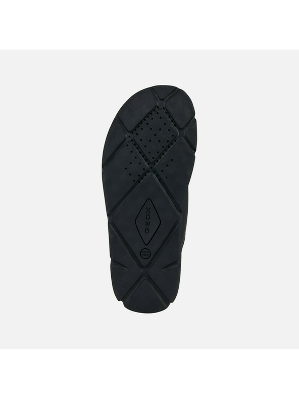 Geox Černé pánské pantofle Geox Xand 2S
