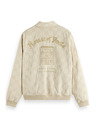 Scotch & Soda Krémová pánská manšestrová bunda Scotch & Soda College
