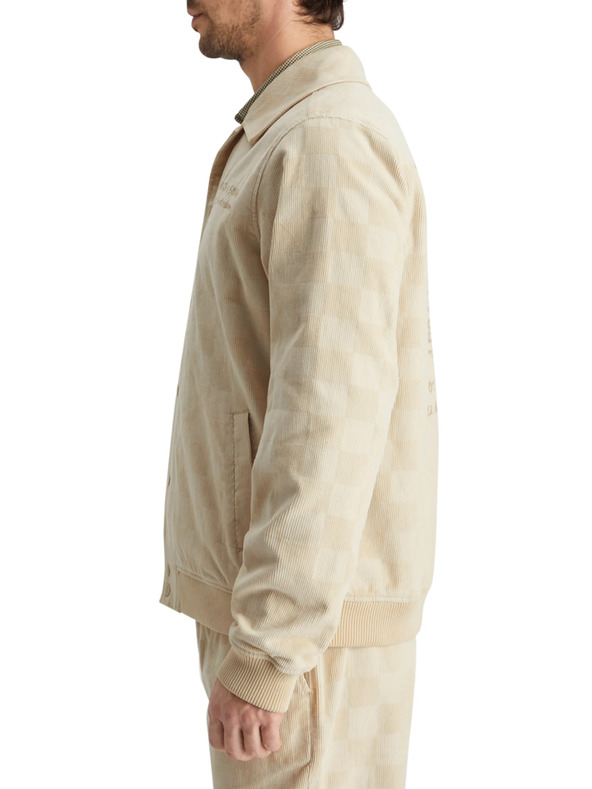 Scotch & Soda Krémová pánská manšestrová bunda Scotch & Soda College