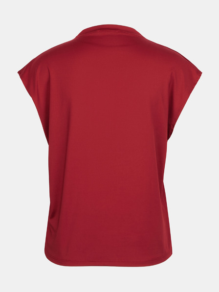 Orsay Vínové dámské tričko s krátkým rukávem ORSAY