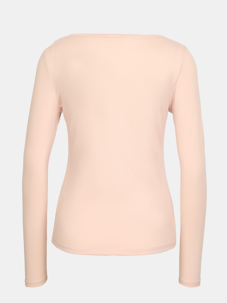 Orsay Světle růžové dámské tričko s dlouhým rukávem ORSAY
