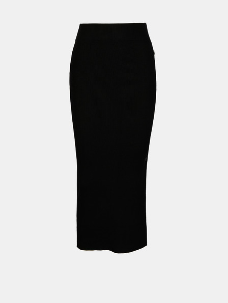 Orsay Černá dámská úpletová sukně ORSAY