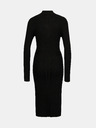 Orsay Černé dámské midi šaty s páskem ORSAY
