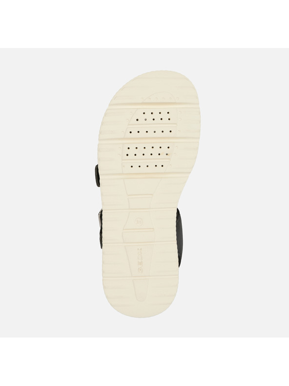 Geox Černé dívčí sandály Geox Sandal Kodette