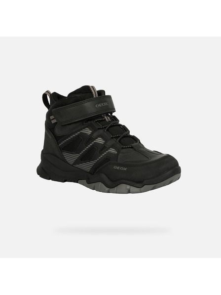 Geox Černé chlapecké tenisky Geox Montrack B ABX