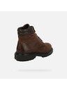 Geox Hnědá pánská kotníková obuv Geox Faloria b abx