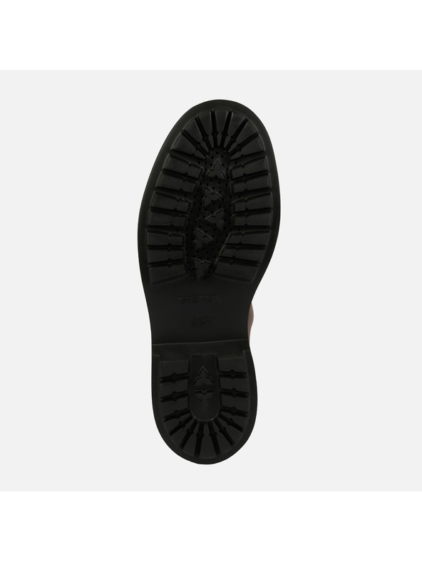 Geox Hnědá pánská kotníková obuv Geox Faloria b abx